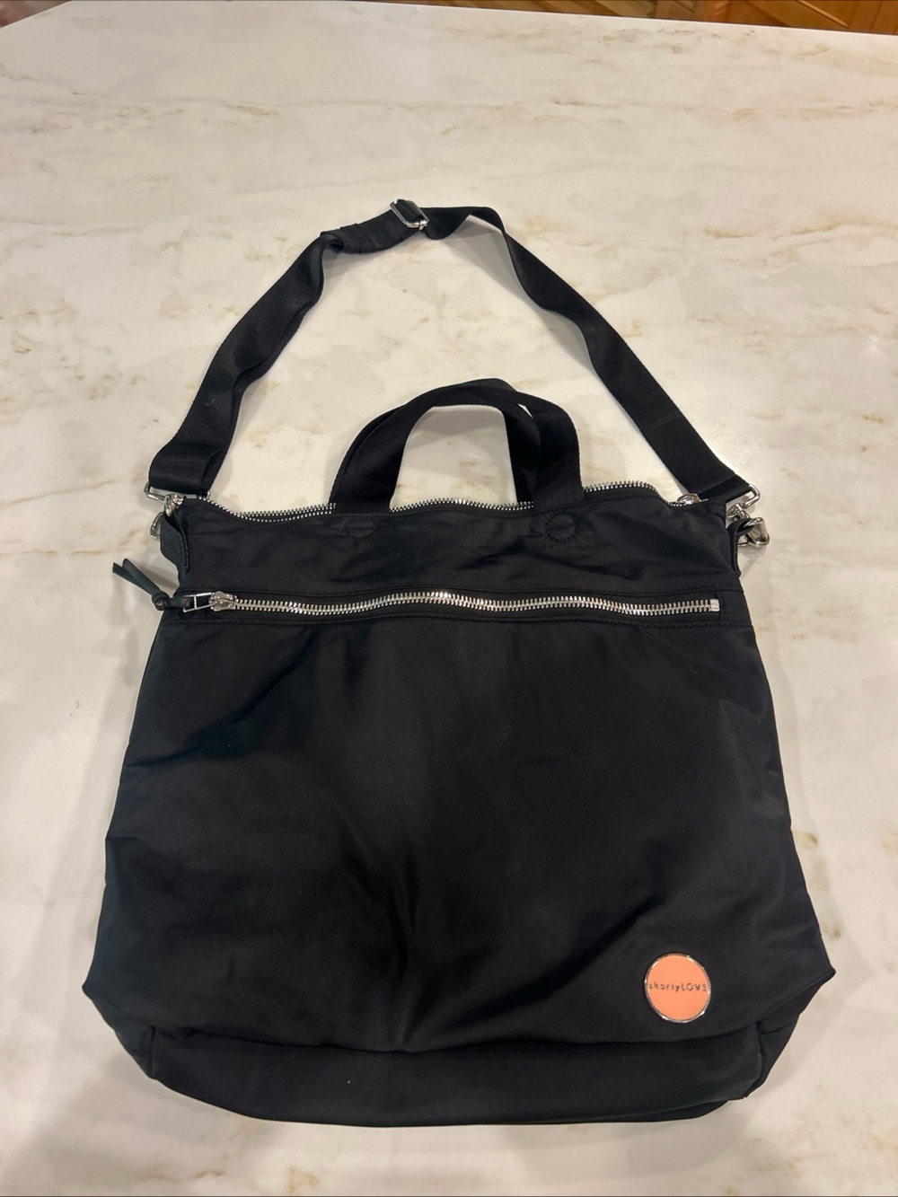 Shortylove Wonder Bag- Black/ Crossbody